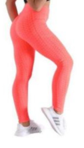 Booty Scrunch TIK TOK Leggings - NEON ORANGE
