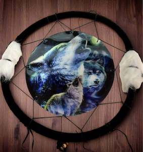 Dream Catcher: 3D Wolf Dream Catcher