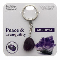 Gemstone Jewelry 1: Peace & Tranquility Keyring natural gemstone