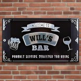 Bar Sign: Bar sign with name- Will's