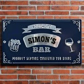 Bar Sign: Bar sign with name- Simon's