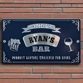 Bar Sign: Bar sign with name-Ryan's