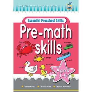 Kids: Activity Book 3-5yr Pre Math Skills