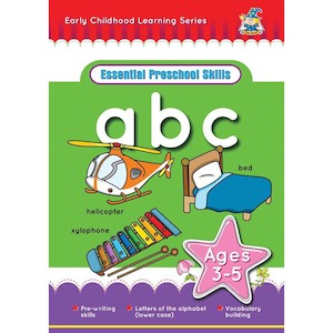 Kids: Activity Book 3-5yr Abc U-Case
