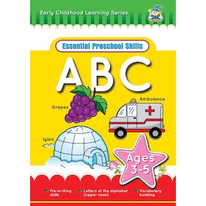 Kids: Activity Book 3-5yr Abc L-Case