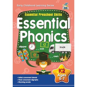 Kids: Activity Book 5-7yr Essential Phonics