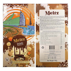 Wc Chocolate: MELTZ DUBAI CHOCOLATE COCONUT PIST 192G