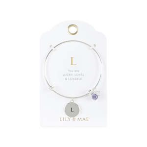 L - L&M Personalised Bangle