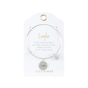 Layla - L&M Personalised Bangle