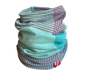 Neck Scarf Collection: Hawea Lake Blue Merino Scarf