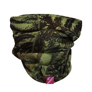 Neck Scarf Collection: Flora Moss Merino Scarf