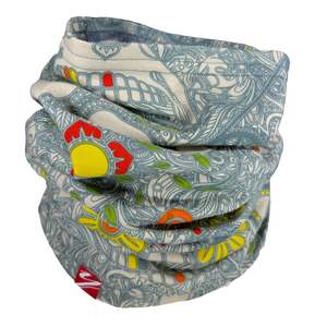 Ivory Sugar Skull Merino Scarf