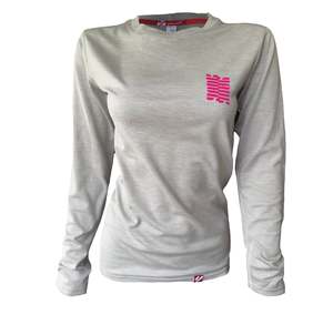 Boyfriend Tee Long Sleeve  | Grey