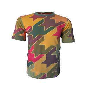 Made For Men: Men's Houndstooth Box Tee | Golden Twilight