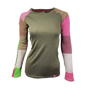 Women's Hawea Long Sleeve Merino | Olive