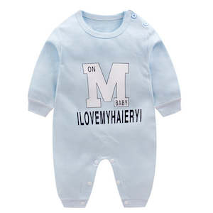 Baby simple comfy light Blue Jumpsuit