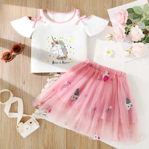 Sets: Toddler and Kid Girl Unicorn Set