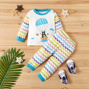 Sets: Baby / Toddler Striped Pants Set NZ