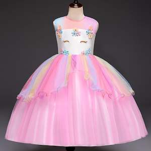 Unicorn Mesh Party Dress
