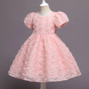 Girls: Toddler Girl Puff-sleeve Princess Party Tutu Dress