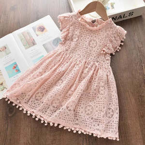 Girls: Copy of Toddler/ Girl Embroidery Sleeveless Lace Dress