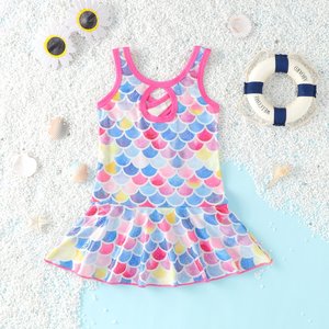 Baby Girl: Baby Girl Mermaid Swimsuit