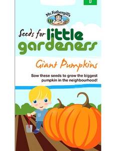 Products: PUMPKIN LITTLE GARDENERS GIANT - Yardlands