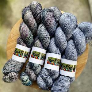 handdyed yarn: GO GO Dynamo MKAL Kit #1