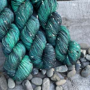 Tweedy Fingering: Anathema ~ Tweedy ~ Donegal Nep Merino Sock