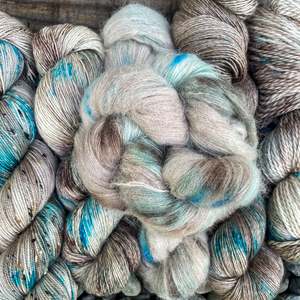 Alpaca: Dick Turpin ~ Aura ~ Suri Silk Fluff