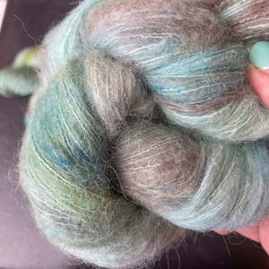 Slow Pirating ~ Aura ~ Suri Silk Fluff ~ OFMDyarn