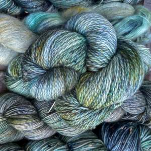 Kraken ~ Merlin Worsted ~ Merino Linen 10ply