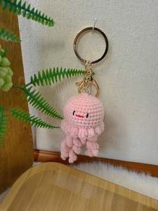 Jellyfish Keychain
