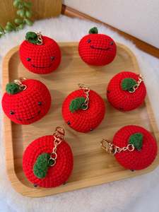 Happy Apple Key Charm