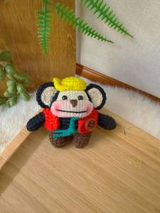 Crochet Decoration: Gorilla Key Charm