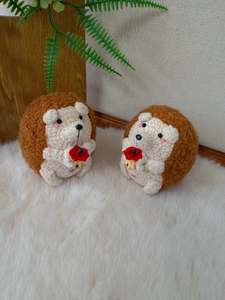 Creative Keychain: Hedgehog Keychain