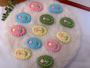 New Arrivals: Cream-Edged Rose Hair Clip