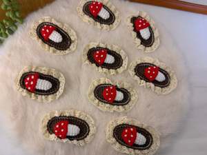 New Arrivals: Mushroom Frame Lace Hair Clip