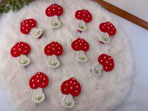 New Arrivals: Heart Shape Mushroom Hair Clip