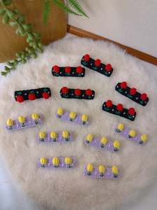 Crochet Hair Accessory: Tulip Lane Hair Clip