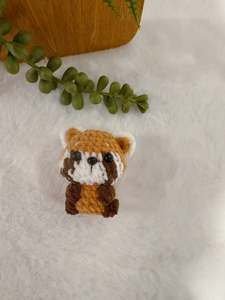 Mochi Red Panda Key Charm