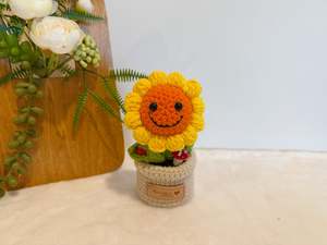 Happy Sunflower Pot