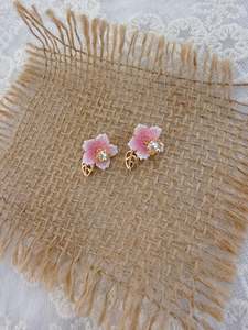 Cherry Blooming Stud Earrings