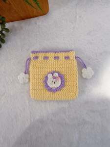 Bunny in Flower Mini Purse