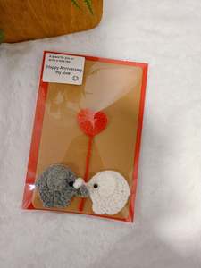 Greeting Cards: Anniversity Elephant Card