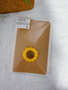 Greeting Cards: Yellow Sunflower Greeting Card