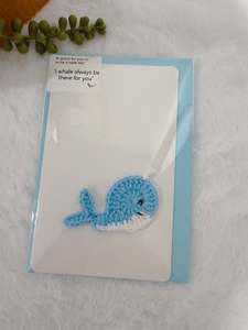 Greeting Cards: Blue Whale Greeting Card