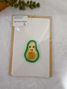 Avocado Greeting Card