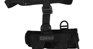 352B Padded Lightweight Assault Full Body Harness with rear waist pad D ring. (Sizes S-XL)