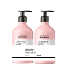 Packs: Serie Expert Vitamino Colour 500ml Duo Pack